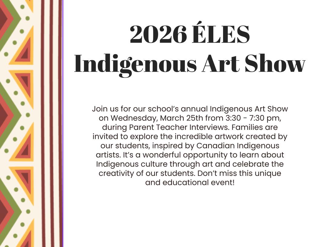 Information for parents at the fonrt